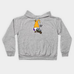 Plant Hope Gnome Kids Hoodie